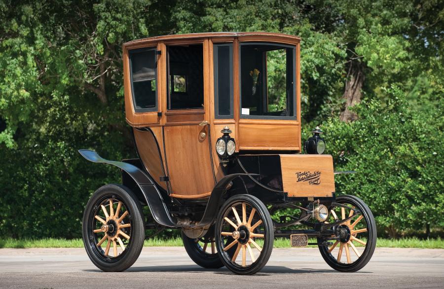  Woods Electric Style 214A Queen Victoria Brougham 1905 года  (фото 1 из 21)